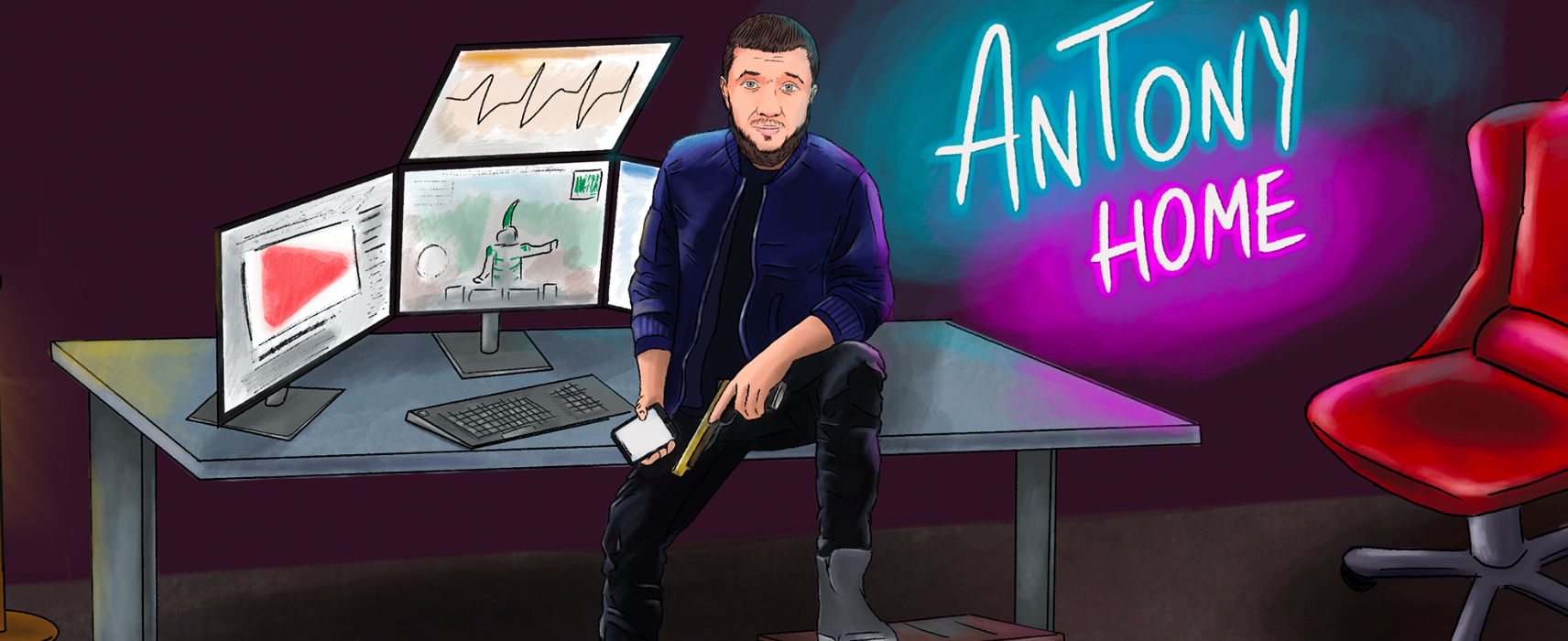 Trovo banner for @antony